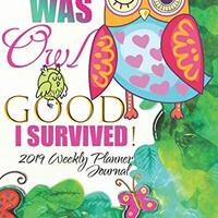 I Survived 2018 Was OWL Good: 2019 Weekly Planner Journal: Its Owl Good I Survived 2018 Positive Aff