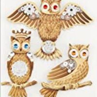 Jolee's Boutique Steampunk Owls Dimensional Embellishments