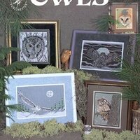 Pegasus Originals Owls Counted Cross Stitch Charts in polybag