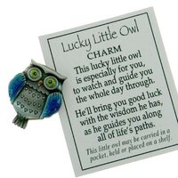 Ganz Lucky Little Owl Charm