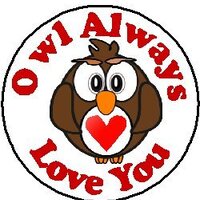 Owl Always Love You with Red Heart 1.25" Pinback Button - Cute Animal Owls