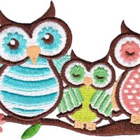 Application Animals 3 Owls Patch