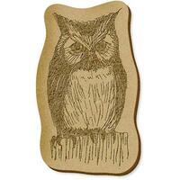 Azeeda 6 x 'Owl' MDF Craft Embellishments (EB00004390)
