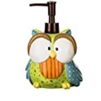 Borders Unlimited Owl Lotion/Soap Pump Who's Hoo, Multi