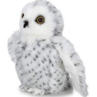 Bearington Snowy The Owl Stuffed Animal, 8 Inch Plush Owl