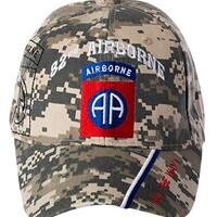 Artisan Owl Officially Licensed US Army 82nd Airborne Division All The Way! Embroidered Adjustable B