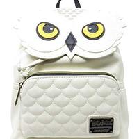 Loungefly x Hedwig the Owl Mini Backpack (One Size, Cream Multi)