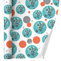 GRAPHICS & MORE Sweet Owl Moonlight Night Gift Wrap Wrapping Paper Roll