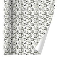 GRAPHICS & MORE Sketchy Owls Gift Wrap Wrapping Paper Rolls