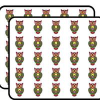 Colorful Owl Art Decor Sticker for Scrapbooking, Calendars, Arts, Kids DIY Crafts, Album, Bullet Jou