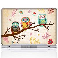 Meffort Inc 15 15.6 Inch Laptop Notebook Skin Sticker Cover Art Decal (Included 2 Wrist pad) - Three