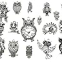 ALIMITOPIA Night Owl Charm Bird of Minerva DIY Jewelry Making Charm Pendant for Handmade Necklace Br