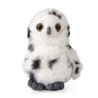 Living Nature Owl Stuffed Animal | Fluffy Owl | Soft Toy Gift for Kids | 6 inches