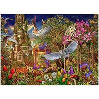 TILBURY Premium Jigsaw Puzzle - 1000 Piece Puzzle - A Brilliant Owl Puzzle With Fantasy Puzzle Detai