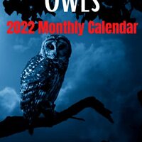 Owls 2022 Monthly Calendar: A calendar for every one that loves the wisdom and beauty of owls.