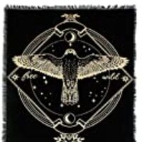 Indian Consigners Altar Cloth Golden Lucky Free Wild Owl Witchcraft Alter Tarot Spread Top Cloth Wic