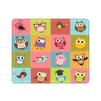 Mouse Pad Cartoon Owls Anti-Slip Gaming Mouse Pad for Laptops Office Computer Mouse Pads 7.9" x
