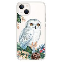 Blingy's for iPhone 13 Case (6.1 inch), Women Girls Fun Floral Owl Pattern Cute Bird Style Anim