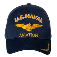 Officially Licensed United States Navy US Naval Aviation Embroidered Adjustable Baseball Cap