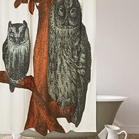 Thomas Paul Owls Shower Curtain