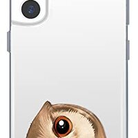 Blingy's for Samsung Galaxy S22 Case, Fun Owl Bird Pattern Cute Cartoon Animal Style Transparen