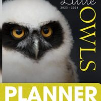 Little Owls Pocket Planner 2023: 2023-2024 Pocket Calendar: 2 Year Monthly Planner With Little Owls 