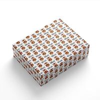 TYYMNDWP Owl Wrapping Paper Animal Themed Personalized Wrapping Paper for Christmas Birthday Valenti