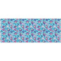 OTVEE Owls and Flowers Design Birthday Wrapping Paper Roll, Mini Roll Gift Wrap Perfect for Weddings