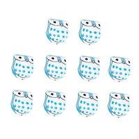 10pcs large hole beads for jewelry making cat shape ceramic beads spacer beads for jewelry making cl