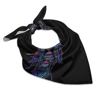 JZDACH Unique Headband Neck Gaiter Head Wrap Bandana for Owl Rainbow Dream Catcher, Headwear Face Ma