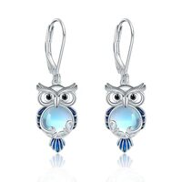 Owl Earrings Sterling Silver Owl Earrings Owl Jewelry Gifts for Women Girls