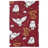 Harry Potter Blanket, 36"x58" Hedwig AOP Fleece Blanket