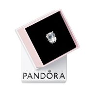 Pandora Sparkling Owl Charm - Compatible Moments Bracelets - Jewelry for Women - Gift for Women in Y