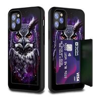 FGDRFGRW Designed for iPhone 15 Pro Max Card Holder Credit Card Wallets Case,Dual Layer Hybrid Shock