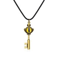 The Owl Classic House Necklace Portal Key Bronze Plated Metal Pendant for Cartoon Fans Cosplay Party