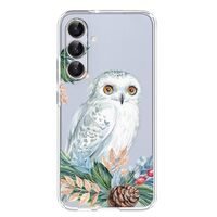 Blingy's for Samsung Galaxy S24 Case, Women Girls Fun Owl Design Cute Bird Floral Animal Style 