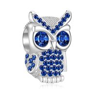DALARAN Cartoon Owl Charms for Pandora Charms Bracelets and Necklaces 925 Sterling Silver