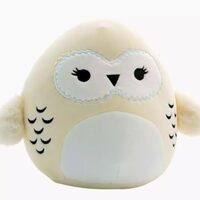 Squishmallows 8" Harry Potter Hedwig The Owl, White