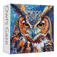 PICKFORU Owl Puzzles 1000 Pieces, Bird Art Puzzles Hard, Impossible Difficult Jigsaw Puzzles 1000 Pi
