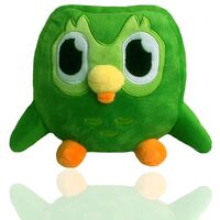 2024 New Love Green Owl Plush Stuffed Can Green Plush Toy Animal Soft Pillow Gifts for Kids, Fans an