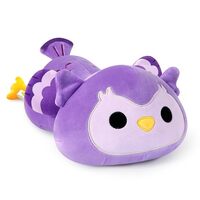 Onsoyours Cute Owl Plushie, Soft Stuffed Owl Squishy Plush Animal Toy Pillow for Kids (Owl Purple, 1