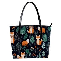 Purses for Women,Tote Bag Aesthetic,Women's Tote Handbags,Bear Deer Fox Rabbit Owl