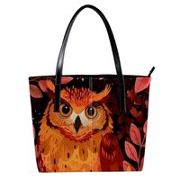 Purses for Women,Tote Bag Aesthetic,Women's Tote Handbags,Forest Animal Owl