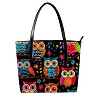 Purses for Women,Tote Bag Aesthetic,Women's Tote Handbags,Cartoon Cute Owl