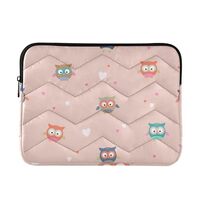 MCHIVER Owls Laptop Sleeve Case 13.3 Inch Laptop Cover Bag Lightweight Computer Carrying Bag for Men