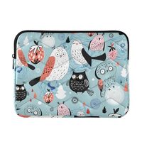 MCHIVER Owls Laptop Sleeve Case 13.3 Inch Laptop Cover Bag Lightweight Computer Sleeves for Tablet N