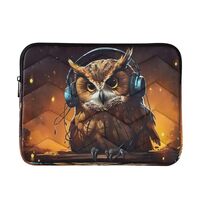 MCHIVER Music Owls Laptop Sleeve Case 13.3 Inch Laptop Cover Bag Lightweight Computer Carrier for Ta
