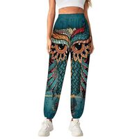 Women Yoga Dress Pants Tummy Control 4 Way Stretch Office Business Casual Yoga Work Pants, Ethnic Ow
