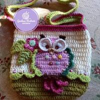 Crochet Owl Bag Handmade Crochet Owl Bag Crochet Parts Great Unique Fashion Detail Wool Fashion Wome