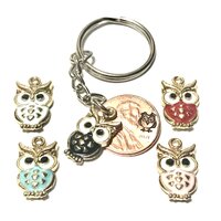 Owl Keychain - Lucky Penny - Hootie The Owl - Owl Lover Gift - Wildlife Key Ring